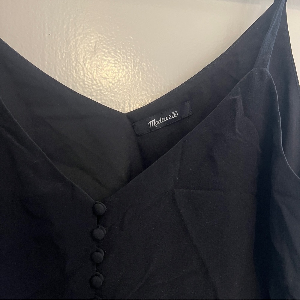 Madewell Silk Black Camisole - Picture 2 of 3